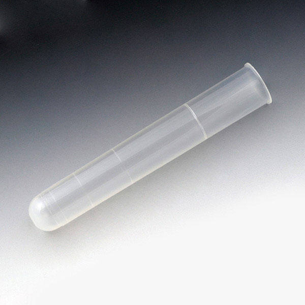 Globe Scientific Test Tube, 16 x 100mm (12mL), PP, No Rim, 500/Bag, 4 Bags/Unit Image