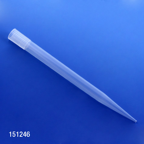 Globe Scientific Pipette Tip, 1000 - 5000uL (1-5mL), Natural, for use with Finnpipette, Labsystems, Brand, EDP2 & SMI, 250/Bag Image