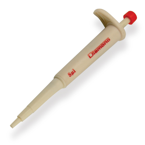 Globe Scientific Pipette, Diamond Jr., 5uL, Orange, Autoclavable  Image