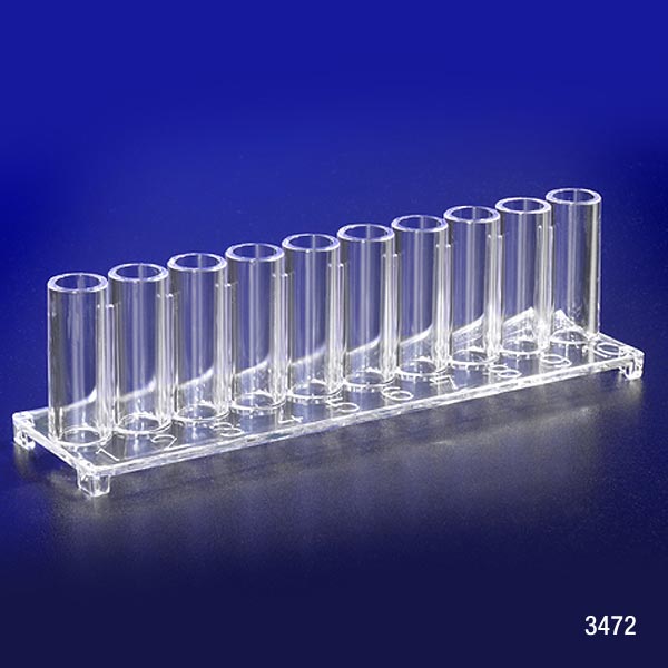 Globe Scientific ESR: Rack, Polystyrene, 10-place Image