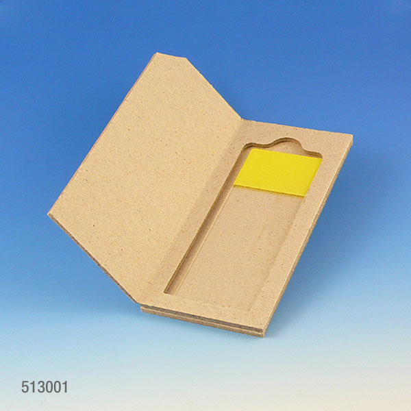 Globe Scientific Slide Mailer, Cardboard, for 1 Slide, 100/Unit Image