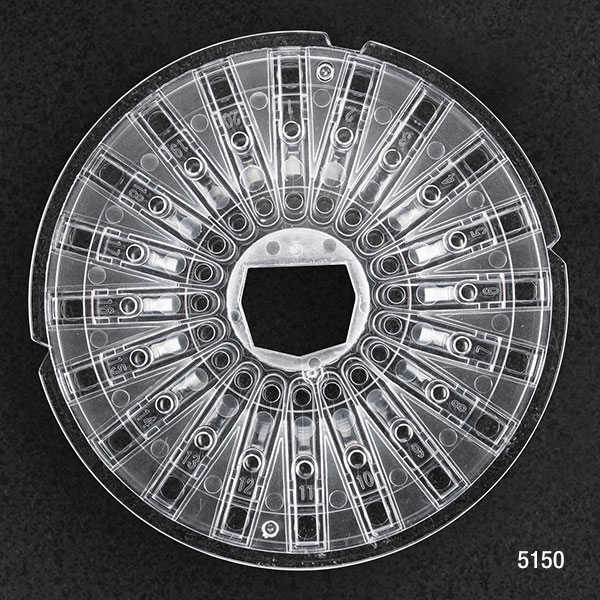 Globe Scientific ACL: Rotor, 20-Place, for use with IL ACL 100, 200, 300, 1000, 2000, 3000, 6000 & 7000 model analyzers Image