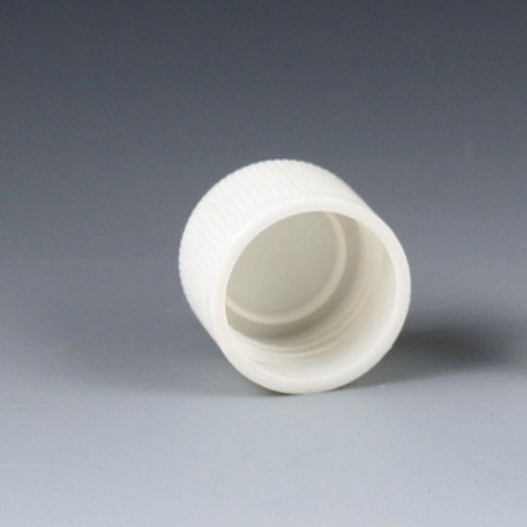 Globe Scientific Cap, Screw, for False Bottom Tubes with Threads, White Image