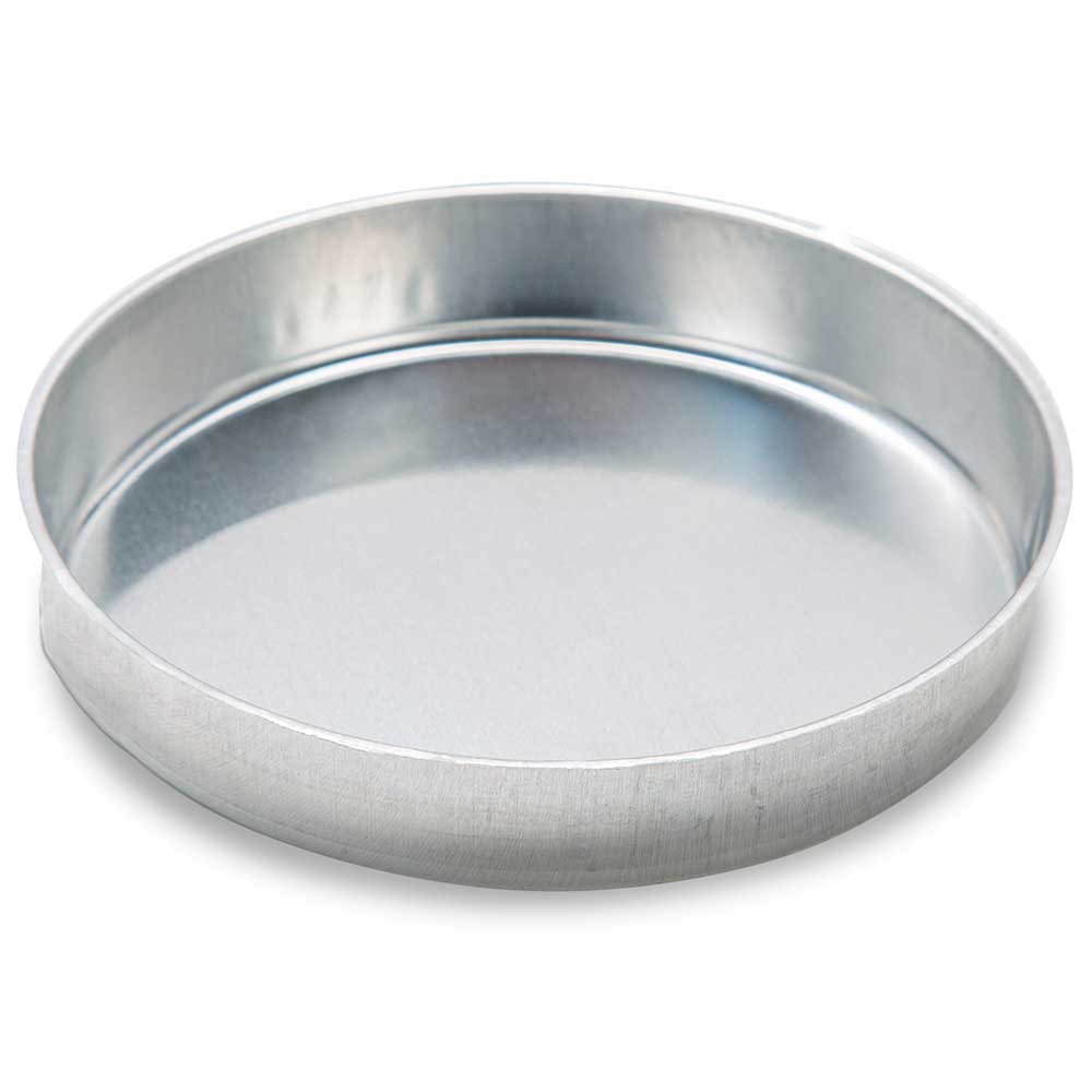 Globe Scientific Aluminum Dish, 100mm x 20mm, 150mL, Smooth Wall without Tab Image