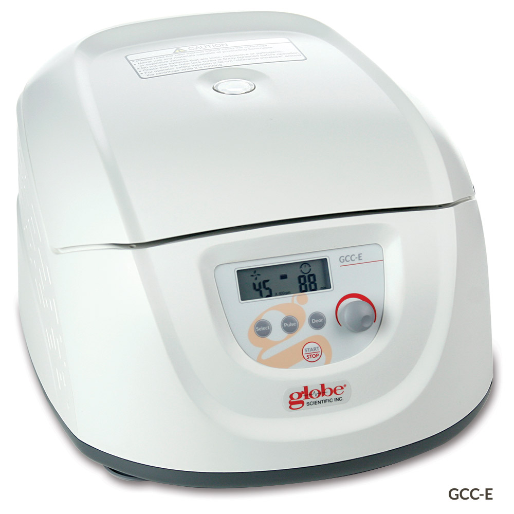 Globe Scientific Centrifuge, Clinical, Enhanced Model, 12-Place, 120-240v, 50/60Hz (Includes: 12-Place Rotor for use with: 5mL, 7mL and 10mL Tubes and 8 x 15mL Tubes, Sleeves and Risers) Image