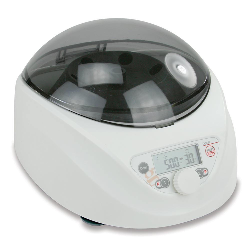 Globe Scientific Centrifuge, Clinical, Portable, with Two Program Locations, 12VDC Car Adaptor, w/ 6-Place 15mL Rotor Image