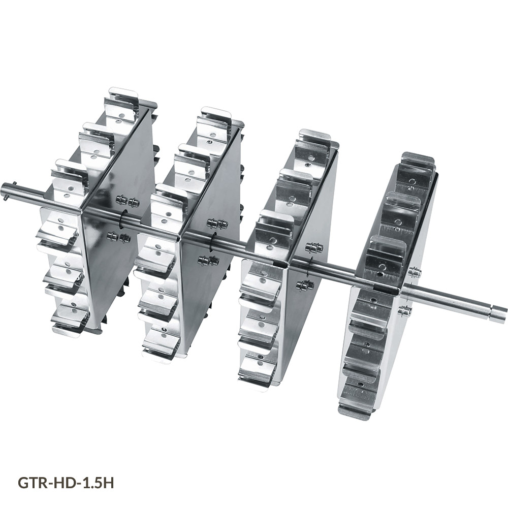 Globe Scientific Tube Holder for use with GTR-HD Series Tube Rotators, 48 Horizontal Places for 1.5mL Microcentrifuge Tubes Image