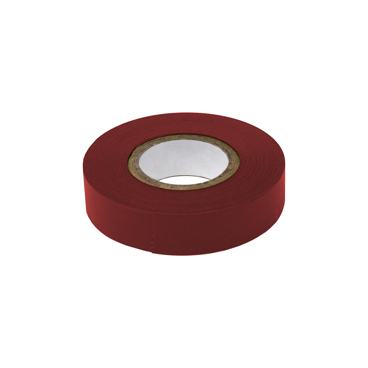 Globe Scientific Labeling Tape, 1/2" x 500" per Roll, 6 Rolls/Box, Dark Red Image