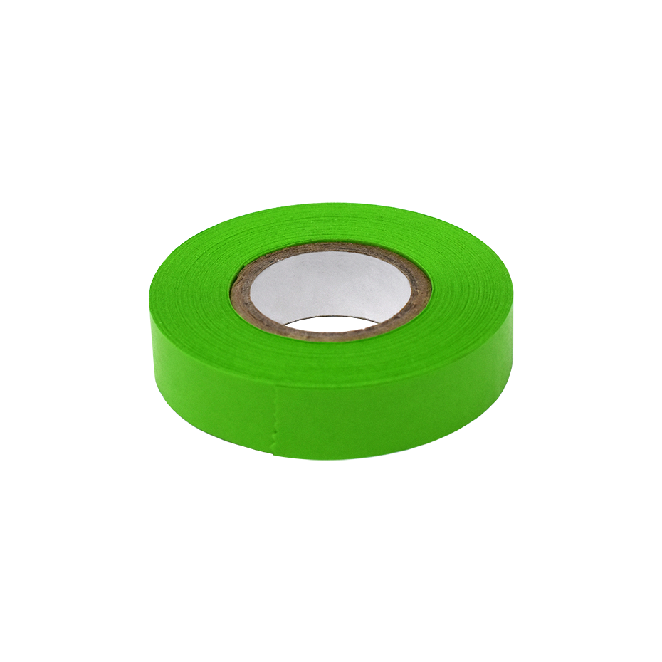 Globe Scientific Labeling Tape, 1/2" x 500" per Roll, 6 Rolls/Box, Green Image