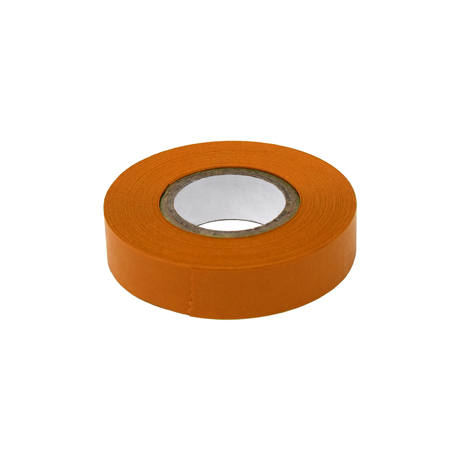 Globe Scientific Labeling Tape, 1/2" x 500" per Roll, 6 Rolls/Box, Orange Image