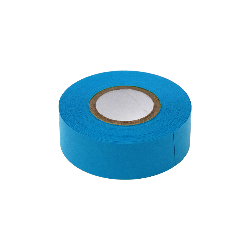 Globe Scientific Labeling Tape, 3/4" x 500" per Roll, 4 Rolls/Box, Blue  Image