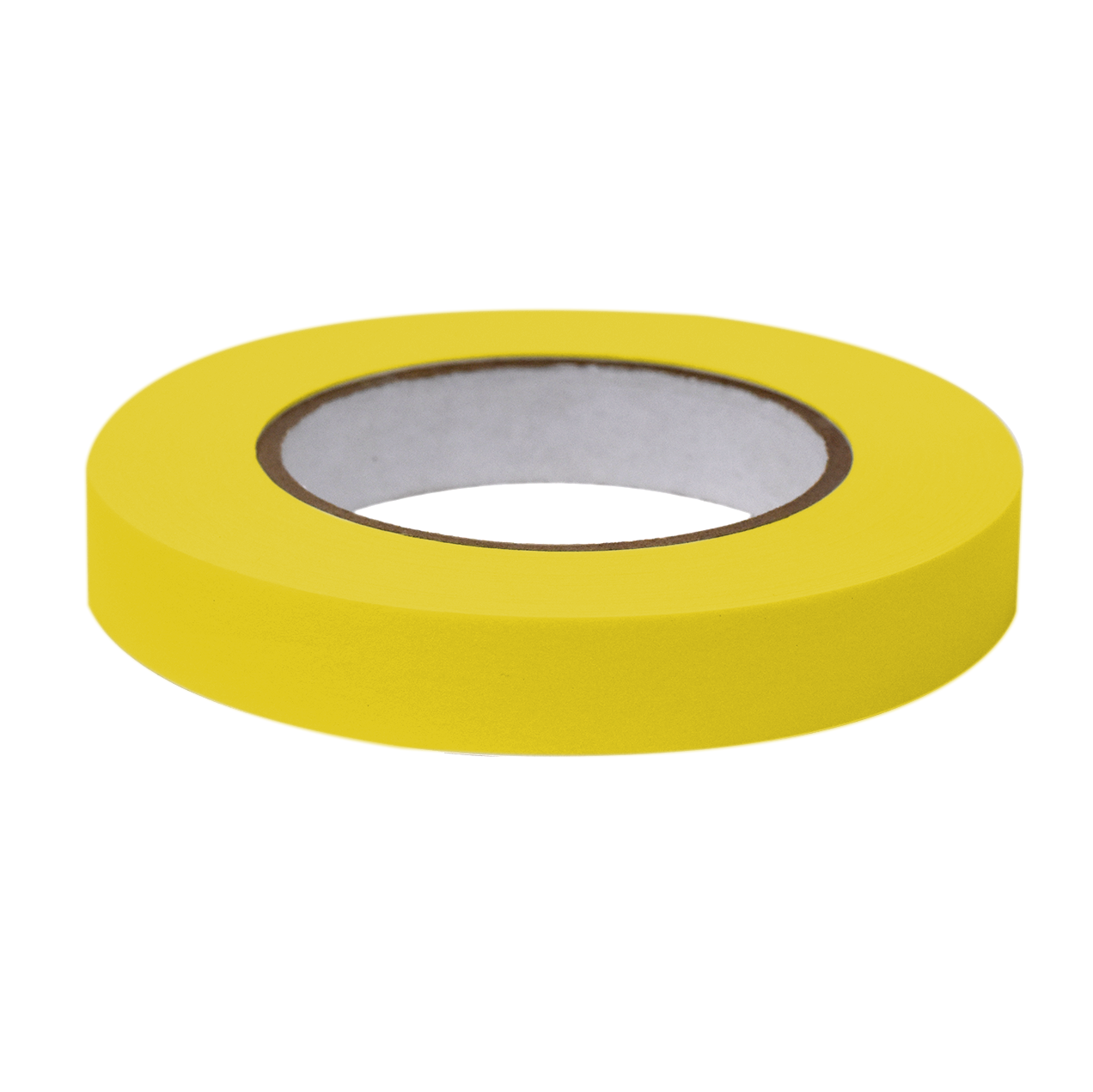 Globe Scientific Labeling Tape, 3/4" x 60yd per Roll, 4 Rolls/Case, Yellow  Image