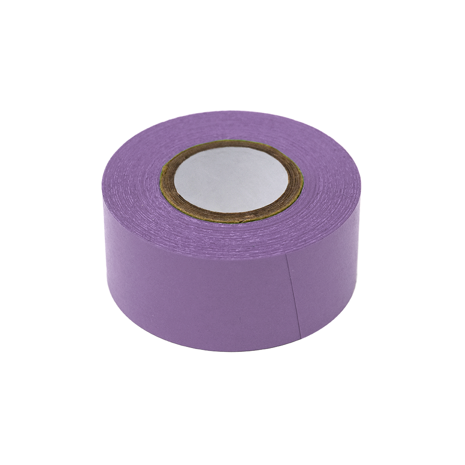 Globe Scientific Labeling Tape, 1" x 500" per Roll, 3 Rolls/Box, Lavender  Image