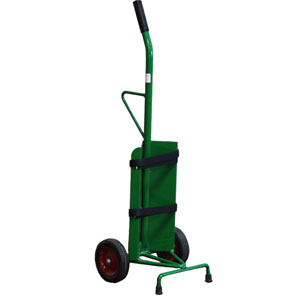 UCT-100061 One Cylinder - Small Cylinder Oxygen Cart/Stand,  